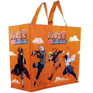 Merc Tasche Naruto Einkaufstasche orange   40 x 45 x 20 cm