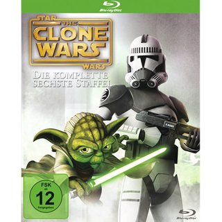 BLURAY Star Wars: Clone Wars - Staffel #6 (BR) Min: 286/DD5.1/WS     TV-Serie