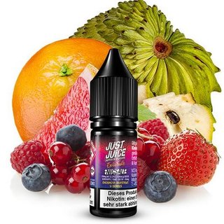 JUST JUICE Cherimoya, Grapefruit & Berries Nikotinsalz 10ml 20mg