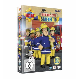 DVD Feuerwehrmann Sam - Die Komplette 10.Staffel (FSK 0) - gebraucht