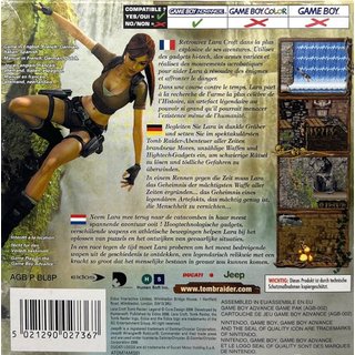 GBA Tomb Raider Legend nur Modul