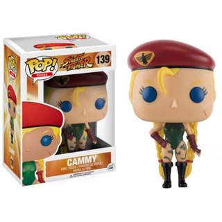 Street Fighter Pop! Funko Cammy 139 - Neu