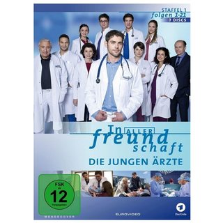 DVD In aller Freundschaft - Die jungen rzte - Staffel 1.1/Folgen 1-21 [7 DVDs] - gebraucht