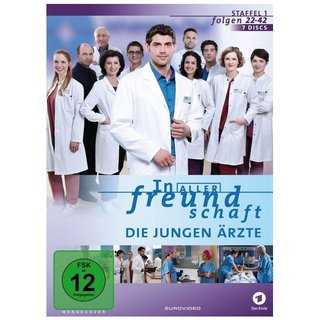 DVD In aller Freundschaft: Die jungen rzte - Staffel 1.2 (Folgen 22-42) [7 DVDs] - gebraucht