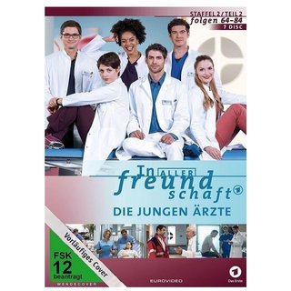 DVD In aller Freundschaft - Die jungen rzte - Staffel 2.2/Folgen 64-84 [7 DVDs] - gebraucht