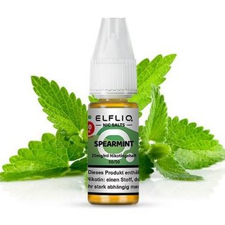 ElfBar Elfliq Spearmint NicSalt 10mg