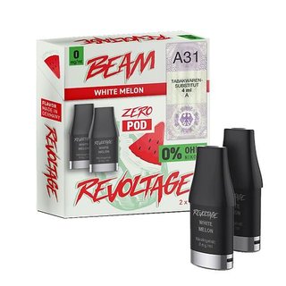 Revoltage Beam White Melon PreFill Pods 2ml 20mg 2 Stck