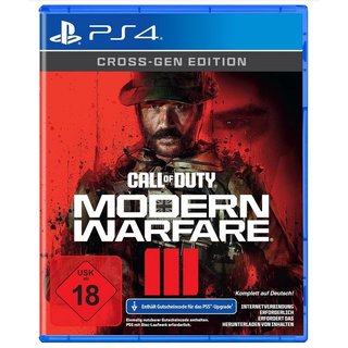 PS4 COD Modern Warfare 3 (2023)  USK NEU