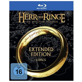 Blu-ray Der Herr der Ringe - Extended Edition Trilogie gebraucht