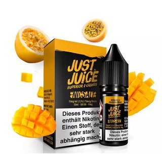 JUST JUICE Mango & Passionfruit Nikotinsalz 10ml 20mg