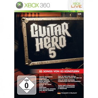 XB360 Guitar Hero 5 gebraucht