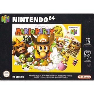 N64 Mario Party 2 nur Modul gebraucht