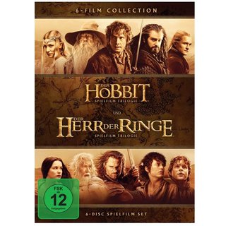 DVD Mittelerde Collection [6 DVDs] (FSK12) - gebraucht