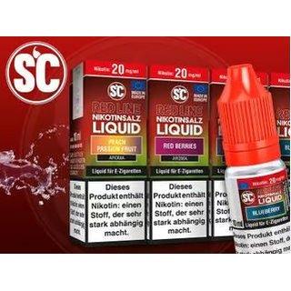 SC Red Line Strong Cassis 0mg Nikotinsalz