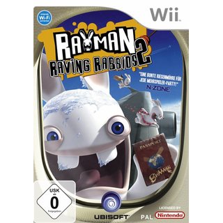 Wii Rayman Raving Rabbids 2 gebraucht