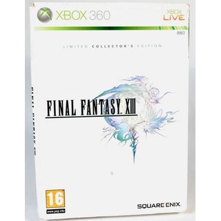 XB360 FINAL FANTASY XIII 13 Limited Collectors Editon  gebraucht