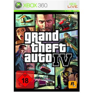 XB360 Grand Theft Auto IV GTA USK gebraucht