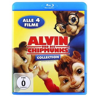 Blu-ray Alvin und die Chipmunks Collection - Teil 1-4 - gebraucht