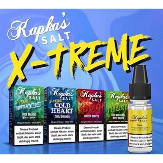 KAPKAS Nikotinsalz - Cold Heart Xtreme - 10mg/ml 10ml