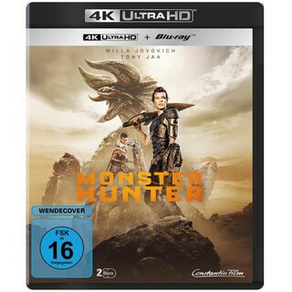 Blu-ray Monster Hunter (4K Ultra-HD) (+ Blu-ray 2D) gebraucht