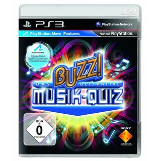 PS3 Buzz!: Das ultimative Musik-Quiz (Move kompatibel)  gebraucht