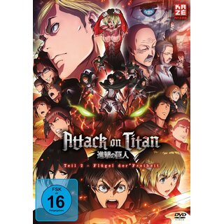 DVD Attack on Titan - Anime Movie Teil 2: Flgel der Freiheit - gebraucht