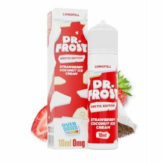 Dr. Frost Longfill - Strawberry Coconut Ice Cream - Overdosed 10ml Aroma